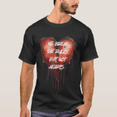 trui met brekende regels t-shirt (Voorkant)