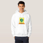 TRUI MET CAPUCHON HEREN KUNST&DESIGN HOODIE (Voorkant volledig)