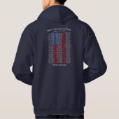Trui met capuchon hoodie (Achterkant)