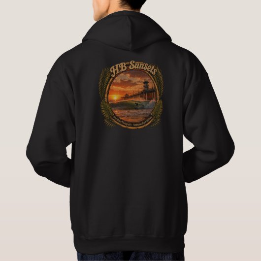 Trui met capuchon hoodie (Achterkant)