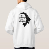 trui met capuchon hoodie (Achterkant)
