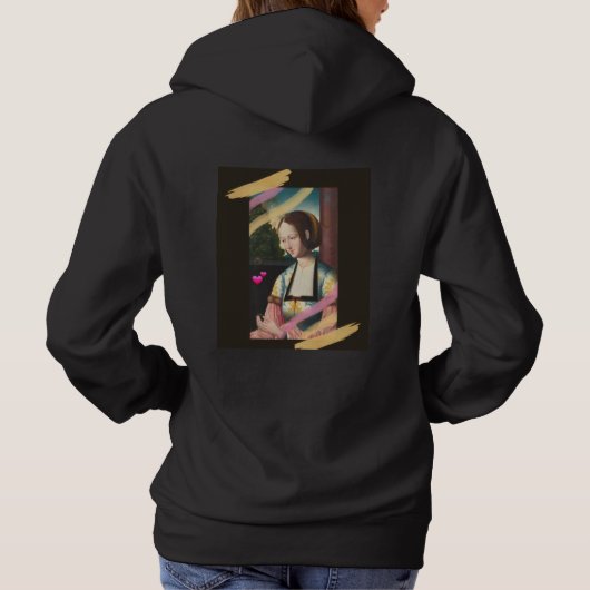 Trui met capuchon hoodie (Achterkant)