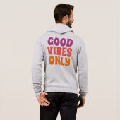 Trui met capuchon hoodie (Achterkant volledig)