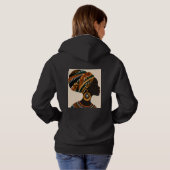 Trui met capuchon  hoodie (Achterkant volledig)