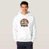 Trui met capuchon hoodie (Voorkant volledig)