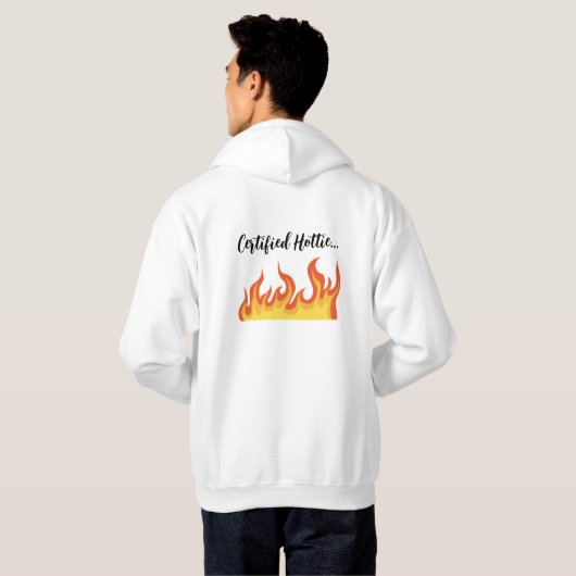 Trui met capuchon hoodie (Achterkant volledig)