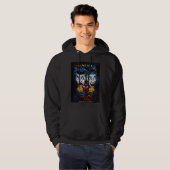 Trui met capuchon hoodie (Voorkant volledig)