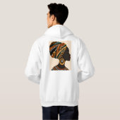 Trui met capuchon hoodie (Achterkant volledig)