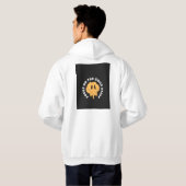 trui met capuchon hoodie (Achterkant volledig)