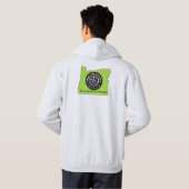 Trui met capuchon hoodie (Achterkant volledig)