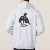 Trui met capuchon hoodie (Achterkant)