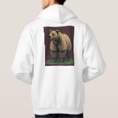 Trui met capuchon hoodie (Achterkant)