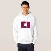 Trui met capuchon met vlag van Phoenix City, VS Hoodie (Voorkant volledig)