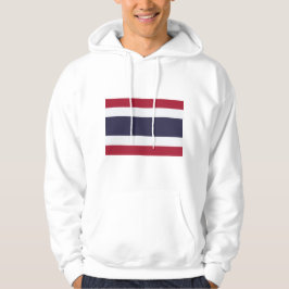 Trui met capuchon met vlag van Thailand Hoodie