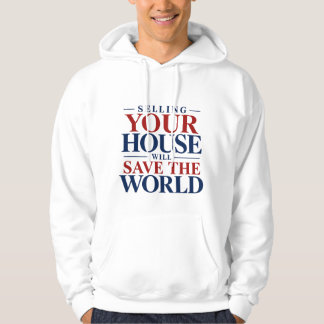 Trui met capuchon - Sla de wereld op Hoodie