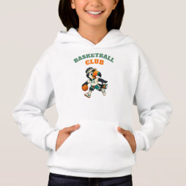 Trui met capuchon voor kinderen Toucan Basketbal R
