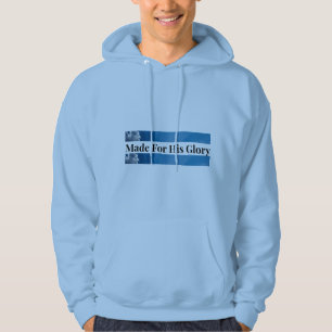 Trui met Christelijk Geloof 'Made For His Glory' Hoodie