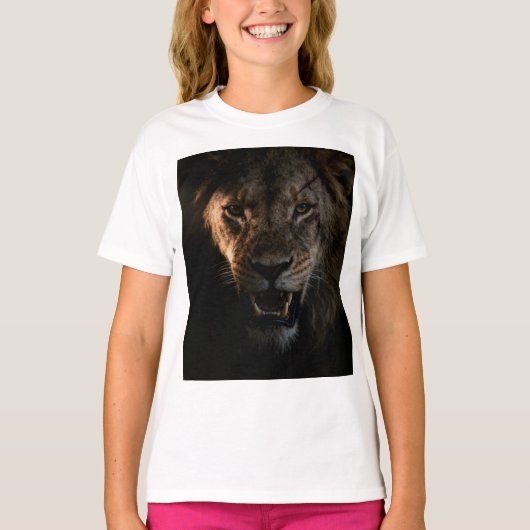 trui met een leeuw t-shirt (Voorkant)