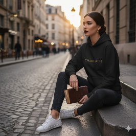 Trui met eigen naam voor dames, comfortabel en sti hoodie