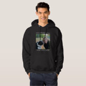 Trui met foto-upload en aangepaste tekst hoodie (Voorkant volledig)
