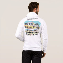 TRUI MET KAP - Mijn favoriete cruisehavens Hoodie