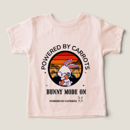 Trui met Konijn dat Wortel Knuffelt Retro Zonsonde
