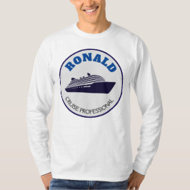 Trui met lange mouwen Cruise Professional naam cad T-shirt