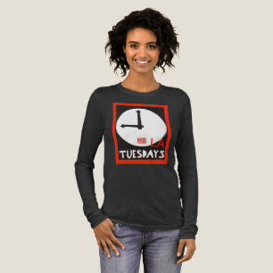 Trui met lange mouwen - Dinsdag LA - Dames Tri-Blend Shirt