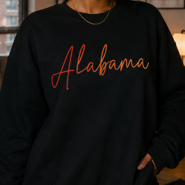 Trui met rundenhals van de staat Alabama
