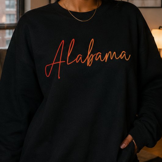 Trui met rundenhals van de staat Alabama