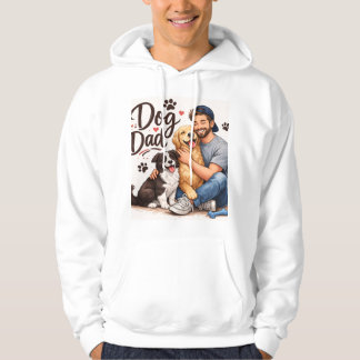 Trui met tekst Beste Hond Papa Ooit – Leuke Cadeau Hoodie