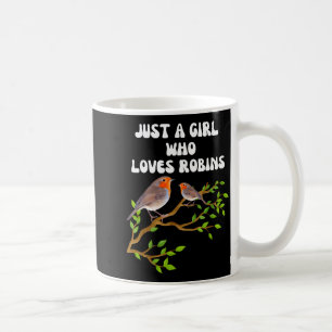 Trui Robins Vogel Liefhebber Kleurrijk Cadeau Koffiemok