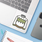 trui sticker (Laptop met iPhone)