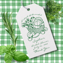 Trui Uit De Markt Bruids Shower Favor Tag