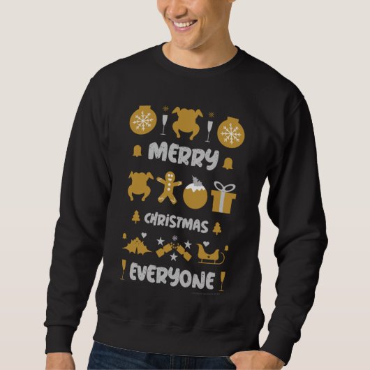 trui van de kantoor van Ugly xmas (Voorkant)