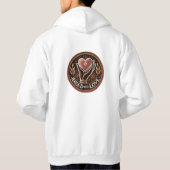 Trui van Raised With Love Hoodie (Achterkant)