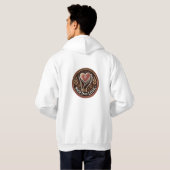 Trui van Raised With Love Hoodie (Achterkant volledig)