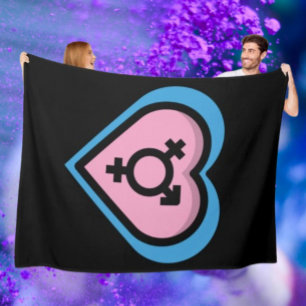 Trui van Trans Pride Fleece Deken