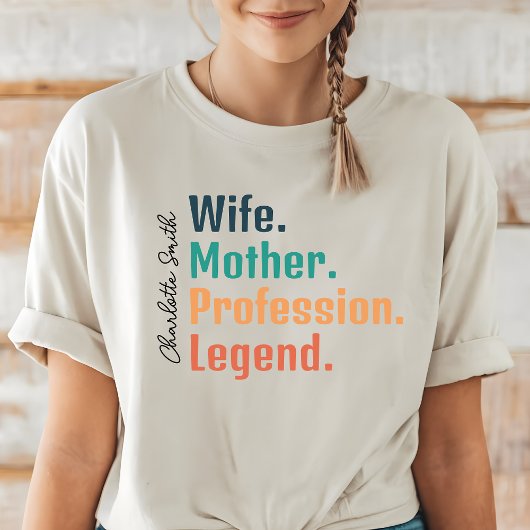 Trui voor eigen vrouw, Moederdag- of verjaardagsca T-shirt