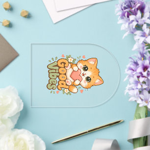Trui voor kattenliefhebber - Uniek kat ontwerp kle Acryl Uitnodigingen