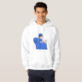 Trui voor koppels hoodie (Voorkant volledig)