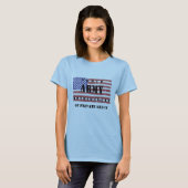 Trui voor moeder van leger met trots t-shirt (Voorkant volledig)