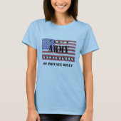 Trui voor moeder van leger met trots t-shirt (Voorkant)
