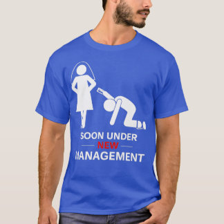 Trui voor 'Onder Nieuwe Leiding' Bruidegom Afschei T-shirt