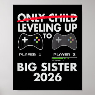 Trui voor Oudere Zus 2026 - Videospel Poster