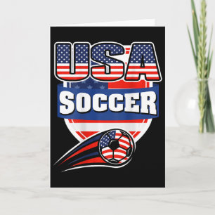 Trui voor trotse Amerikaanse voetbalfans - Usa-vla Kaart