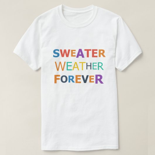 Trui Weer Altijd T-shirt (Design voorkant)