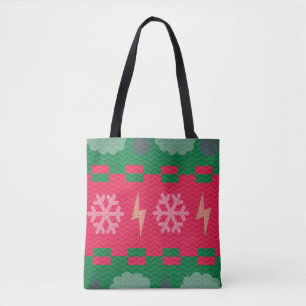 Trui Weer Kerst Humor Pret Tote Bag