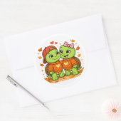 Trui Weer Ronde Sticker (Envelop)