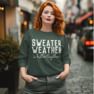 Trui Weer T-shirt, Gezellige Seizoen Herfst Sfeer